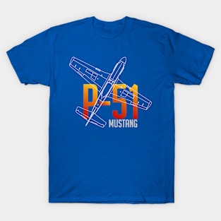 Legendary Wings: The P-51 Mustang Chronicles T-Shirt